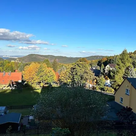 Fewo Karasek In Oybin Mit Panormablick, Kammlage Hain  Extérieur photo