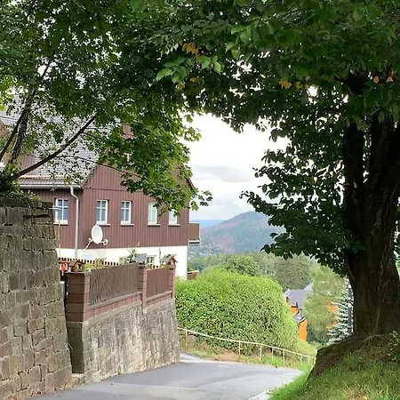 Fewo Karasek In Oybin Mit Panormablick, Kammlage Hain  Extérieur photo