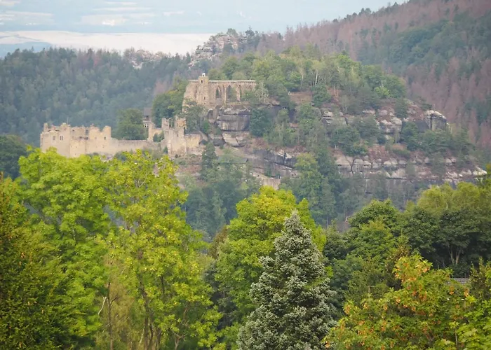 Fewo Karasek In Oybin Mit Panormablick, Kammlage